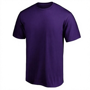 Camiseta de algodón grueso de estilo urbano para hombre, cuello redondo, corte regular, unisex, tejido polar, estampado por sublimación, 220g - Product Image 6