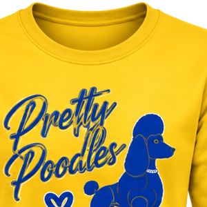 เสื้อสเวตเชิ้ตคอกลมผู้หญิง Sigma Gamma Rho สีเหลือง ลายกรีก ตัวอักษรกรีก ลายกราฟิก มหาวิทยาลัย แฟชั่นลำลอง สตรีทแฟชั่น - Product Image 6