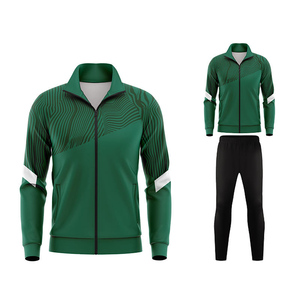 Chándal de Poliéster Transpirable, Chaqueta y Pantalones Deportivos para Gimnasio - Product Image 6