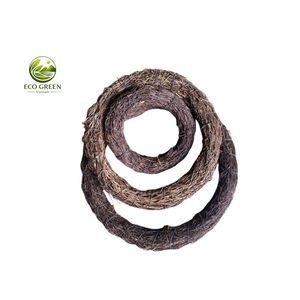 Rustic Grapevine Christmas Wreath Base Natural Rattan <b>Circle</b> for DIY Holiday and Wedding Decorations - Product Image 5