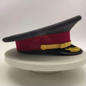 Chapeau uniforme confortable et réglable, sur mesure, nouveau design, chapeau uniforme en coton et laine - Product Image 6