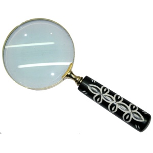 2025 Vintage haute qualité en laiton loupe oeil nouvel artisanat indien Bronze couleur vente en gros lecture bois aluminium - Product Image 1