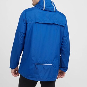 Chaqueta con Capucha para Hombre, Impermeable, Transpirable, de Tejido Softshell, con Cierre de Cremallera, Corte Regular, para Invierno y Actividades al Aire Libre, Color Azul, de Worldly Sports - Product Image 6