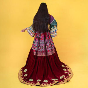 Robe ethnique tribale Banjara de qualité supérieure, robe traditionnelle afghane/pakistanaise pour les fêtes, prix de gros - Product Image 3