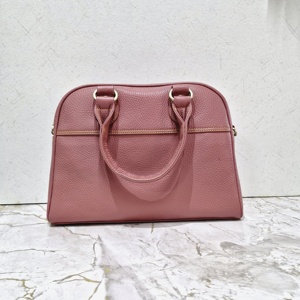 Meilleure vente de sac à bandoulière en cuir de vachette véritable à fleurs marron pour femmes fermeture à glissière unique Style vintage pour polyester - Product Image 1