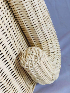 Actual photos from the workshop - Woven rattan toy storage basket for children, <b>elephant</b> shape, children's room <b>decoration</b>. - Product Image 5