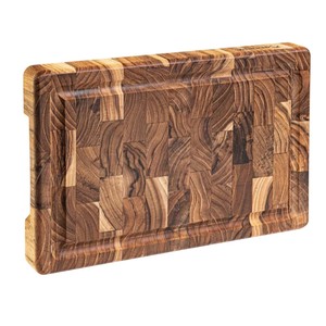 Planche à découper en bois de qualité supérieure, style bloc de boucher, écologique, accessoire de cuisine, vente en gros - Product Image 4