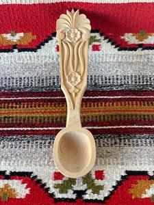 Cuillère à thé en bois durable, cuillère doseuse à café et sucre faite à la main, ustensile de cuisine naturel - Product Image 4