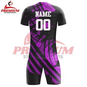 Uniforme de football respirant de qualité supérieure avec bretelles réglables pour l'été, 100 % polyester, antibactérien, anti-UV, séchage rapide, couleurs personnalisées - Product Image 4