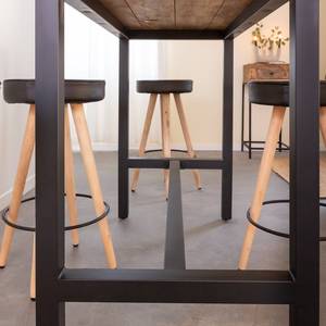 โต๊ะสูงวานดานา นิมบัส ออเรโอทำจากไม้มะม่วงและโลหะ - Product Image 4