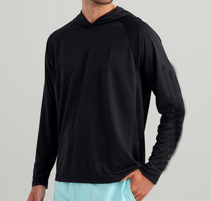 Hoodie de pêche personnalisé à manches longues, protection solaire UPF 50, séchage rapide, coupe ajustée, pour activités de plein air - Product Image 6