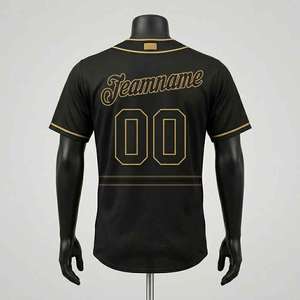 Camiseta de béisbol y sóftbol hecha en Pakistán, de secado rápido, transpirable, para hombre, en oferta. - Product Image 3