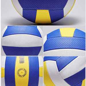 ลูกวอลเลย์บอลคุณภาพสูง ผิวสัมผัสนุ่ม ทำจากหนัง PU ขนาดมาตรฐาน 5 หนาพิเศษ กันน้ำ สำหรับเล่นกลางแจ้ง - Product Image 6
