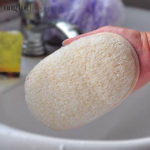 Natural Loofah Exfoliating Bath <b>Sponge</b> Handmade Long Shape Body Scrubber for Spa Hotel Resort <b>Shower</b> Guest Personal Care Sets - Product Image 6