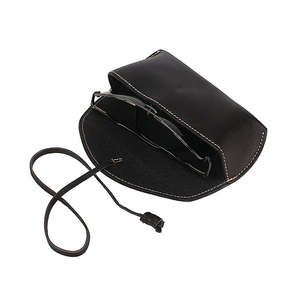 Estuche para Gafas de Sol Unisex de Alta Calidad al por Mayor OEM/ODM en Cuero Genuino con Cierre de Botón Personalizado por RIMZA INDUSTRIES - Product Image 6