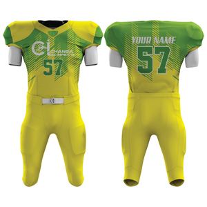 Uniforme de Fútbol Americano Premium, Tela Elástica de Primera Calidad, Mangas Cortas, Diseño Personalizable, Construcción Resistente Lista para el Juego - Product Image 3