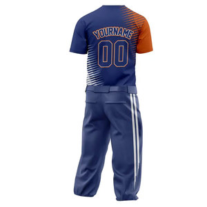 Conjunto de Ropa Deportiva de Béisbol Personalizada para Equipos Profesionales, 100% Poliéster, Transpirable, Anti-UV, Fabricante de Uniformes al por Mayor - Product Image 5