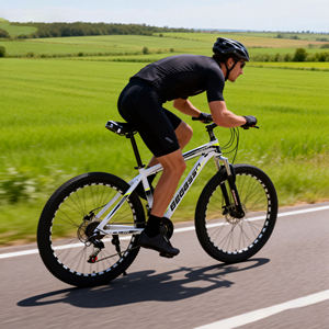 Vélo de montagne pour adultes à 21 vitesses avec cadre <span class=keywords><strong>en</strong></span> alliage d'aluminium léger, vélo unisexe <span class=keywords><strong>pas</strong></span> <span class=keywords><strong>cher</strong></span> de 24 pouces pour une utilisation quotidienne décontractée - Product Image 3