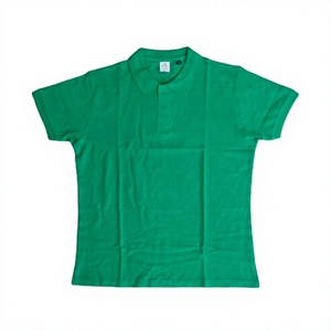Camisetas de Golf de Alta Calidad para Mujer, Casuales, Sólidas, Tallas Grandes, Antiarrugas, 100% Algodón, Corte Holgado, Manga Corta, para Equitación - Product Image 3
