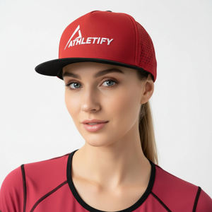 Gorra de Béisbol Deportiva Athletify OEM con Logotipo Personalizado, Carcasa Suave, Corte Láser, Transpirable, Cierre Ajustado, Unisex, Cuatro Colores - Product Image 1