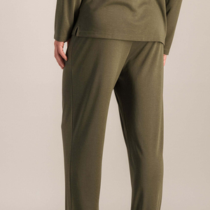 <b>Mens</b> <b>Pajama</b> <b>Set</b> Smooth Sleepwear Stylish Two Piece Lounge Clothing Comfortable Night Wear Home Outfit - Product Image 3