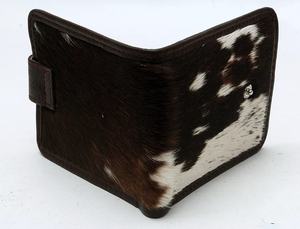 หนังวัวแท้ หนังแฟชั่น สีน้ำตาล ที่ใส่บัตรเครดิต ของขวัญสำหรับเขา กระเป๋าสตางค์ผู้ชาย กระเป๋าสตางค์ดีไซน์ใหม่ - Product Image 6