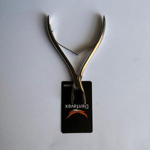 Coupe-cuticules en acier inoxydable de haute qualité à lame courbée pour manucure/pédicure, soins des ongles et des doigts incarnés, par Dentavex - Product Image 4