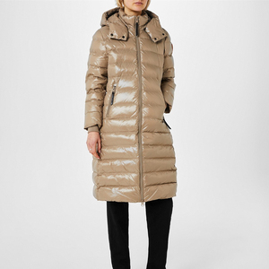 Wholesale <b>Cheap</b> Prize Women <b>Jacket</b> Long Sleeve With Hoodie Customized Design Waterproof Women Stylish <b>Puffer</b> <b>Jacket</b> - Product Image 3