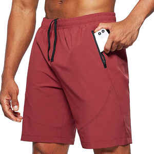 Pantalones Cortos Deportivos Casuales para Hombre con Logotipo Personalizado, Cierre con Cordón, Secado Rápido, Ecológicos, Transpirables, de Nailon/Spandex, OEM, ODM, Privados - Product Image 1