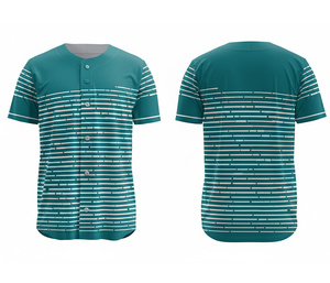 ชุดทีมเบสบอลมืออาชีพ – เสื้อผ้าแบบซับลิเมชั่นสั่งทำพิเศษ พร้อมโลโก้และหมายเลขตามสั่ง |   ฐานผ้าโพลีเอสเตอร์ที่ระบายอากาศได้ดี - Product Image 1