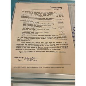 SensArray 1819A-8-1012เครื่องตรวจวัดกระบวนการสำหรับเวเฟอร์ขนาด8นิ้ว – อุปกรณ์และชิ้นส่วนเซมิคอนดักเตอร์คุณภาพสูงจากผู้ผลิตชั้นนำระดับโลกที่ได้รับความไว้วางใจ - Product Image 5