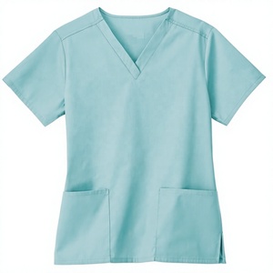 Uniformes de Hospital Unisex de Poliéster/Algodón de Alta Calidad a Precios de Fábrica, Conjunto de Uniforme Quirúrgico con Detección de Agujas, Tallas Personalizadas, Servicio OEM - Product Image 5