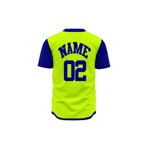 Camiseta de Béisbol Sublimada Personalizada, Camiseta de Softbol con Bordado, Diseño Personalizado, Estilo con Botones, Camiseta de Béisbol Blanca para Hombre - Product Image 6