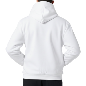 Sweat à capuche zippé en polaire polyester 240g pour homme, personnalisable avec logo, pull uni, sweat-shirt à fermeture éclair intégrale pour homme, fabrication usine - Product Image 5