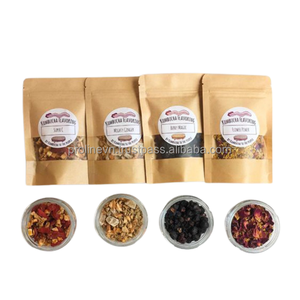 Sachets personnalisés en kraft avec fermeture éclair et fenêtre pour café et aliments secs - Product Image 3