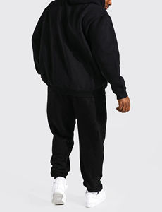 New 2026 <b>Top</b> Rated Cotton Drop Shoulder Pullover Custom Puff Printed Breathable Hoodie 2 Pcs Set Male Tracksuits For Boys - Product Image 4