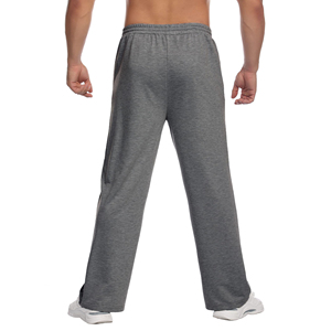 กางเกงลำลองผู้ชายคุณภาพสูง น้ำหนักเบา สวมใส่สบาย สีพื้น มีเชือกผูกเอว ผลิตในปากีสถาน ผ้าแคนวาส ทรงตรง - Product Image 5