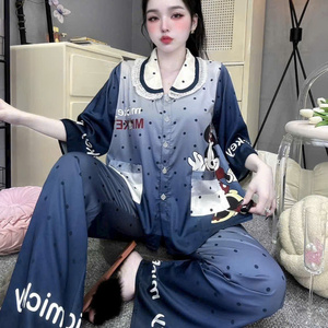 ชุดเซ็ตสองชิ้นลำลองผ้าฝ้ายสำหรับฤดูร้อน ทรงเข้ารูป ใส่สบาย เป็นมิตรต่อสิ่งแวดล้อม ซักได้ บรรจุภัณฑ์แบบกำหนดเองสำหรับผู้หญิง - Product Image 2