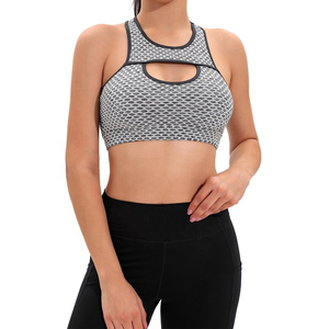 Women's Padded Sports Bra Soft Stretch Athletic Bra for Gym Workout Running Yoga Custom Private Label Manufacturing - Product Image 3