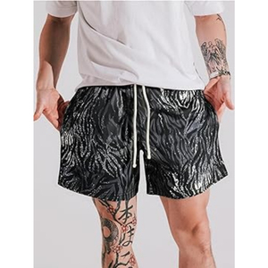 Shorts mi-longs en toile sublimée à imprimé écossais pour homme, respirants, séchage rapide, pour le basketball, la gym, décontractés, athlétiques - Product Image 3