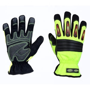 Gants de sport respirants en coton/spandex bleu de haute qualité, niveau de protection 3/5, personnalisables pour hommes et femmes, usage extérieur - Product Image 5
