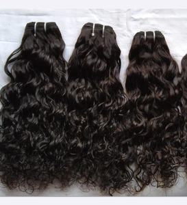 100% Unprocessed Raw Indian Virgin <b>Hair</b> Natural Curly 26-Inch Flat Weft Wigs <b>Straight</b> <b>Kinky</b> Waves Cuticles Aligned Closure - Product Image 1