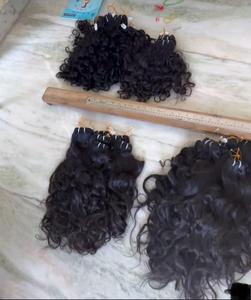 Extensions de cheveux humains bouclés naturels de qualité supérieure paquets vierges pleine brillance sans enchevêtrement Double trame non transformés exportation de gros - Product Image 4