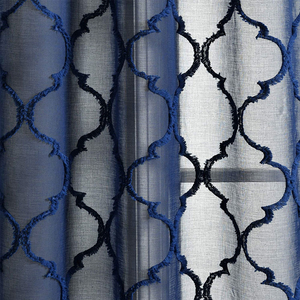 Cortinas Baratas Más Vendidas, Tela 100% Poliéster para Ventanas, Cortinas Modernas con Alto Nivel de Oscurecimiento para Decoración - Product Image 3
