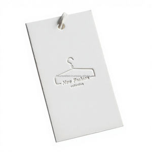 Nueva Etiqueta de ropa con estilo, tarjeta de etiqueta de precio para ropa de bebé, etiquetas colgantes impresas personalizadas para ropa de papel, tarjetas de etiqueta de último diseño - Product Image 1