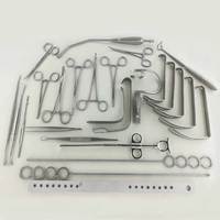 Ensemble chirurgical pour tonsillectomie, 27 pièces, instruments ORL en acier inoxydable, qualité hospitalière, kit chirurgical réutilisable, certifié CE