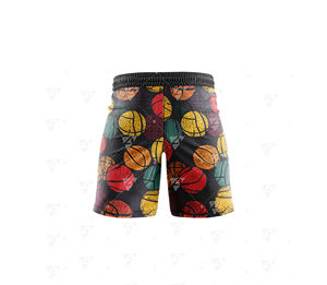 Shorts de Playa Personalizados para Hombre, Estilo Urbano, Antiarrugas, con Bolsillos Laterales, Cintura Elástica, Impresión por Transferencia de Calor - Product Image 2