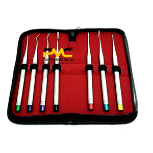 Kit de elevadores dentales PDL, juego de 7 instrumentos para extracción atraumática del ligamento periodontal. - Product Image 6