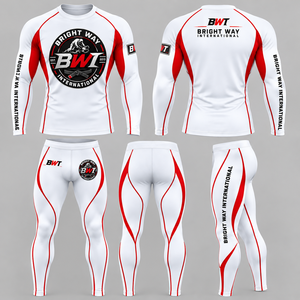 Rashguard y Spats de Compresión Transpirables y Elásticos en 4 Direcciones para Recuperación Muscular - Product Image 1