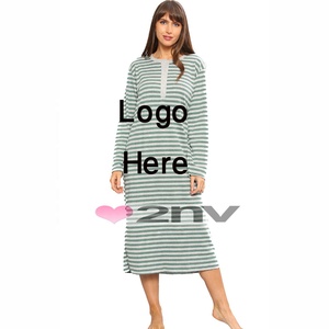 ชุดเดรสผ้าฝ้าย100% พิมพ์ลายปักสำหรับผู้หญิงชุดนอนถักลายนุ่มมากส่งตรงจากบังคลาเทศ - Product Image 5